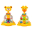 < Pluscloth > Đồ chơi báo chí hình con hươu cao cổ hoạt hình cho trẻ em – Bóng nhảy xoay Đồ chơi giáo dục tương tác cho trẻ mới biết đi Bé trai Bé gái – Quà tặng chơi học tập vui nhộn Phim hoạt hình Tiger T