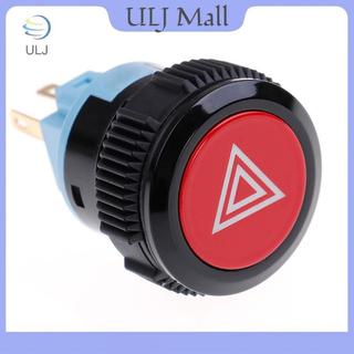 Nút nhấn đèn flash cảnh báo khẩn cấp led màu đỏ ULJ 22mm tự khóa.