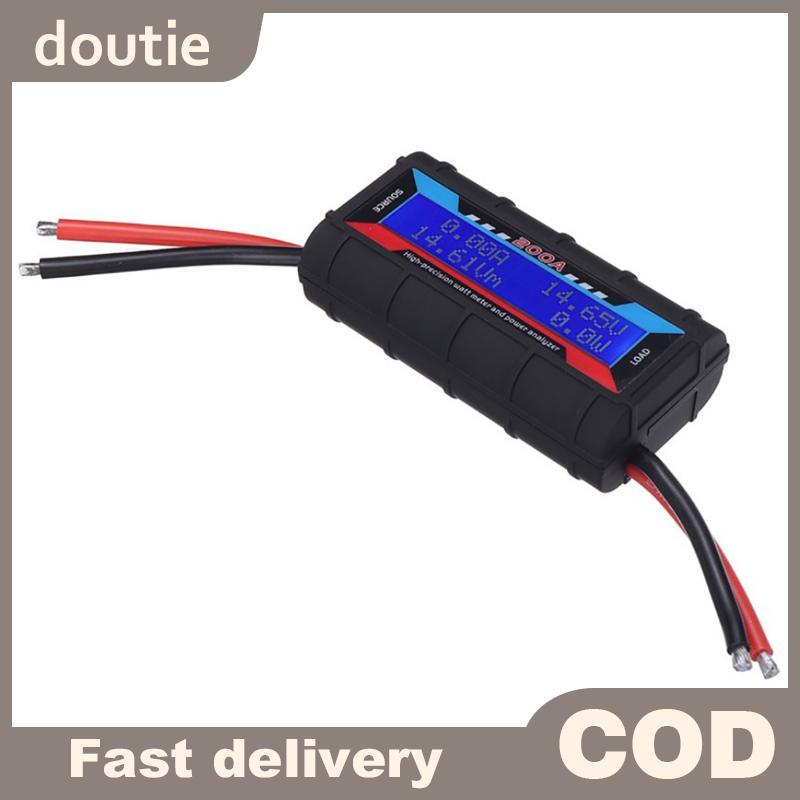 Doutie FT08 RC 150A Đồng hồ đo Watt chính xác cao Máy phân tích công suất Đèn nền LCD wattmeter VN