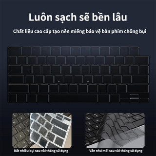 [Người bán VN] Phim bọc bàn phím mềm trong suốt TPU siêu mỏng cho Macbook Pro NEO M5 M4 Air 13,6 A3113 M1 M2 M3 Pro 14 16 inch A3401 A3402 air 15 Phụ kiện máy tính xách tay