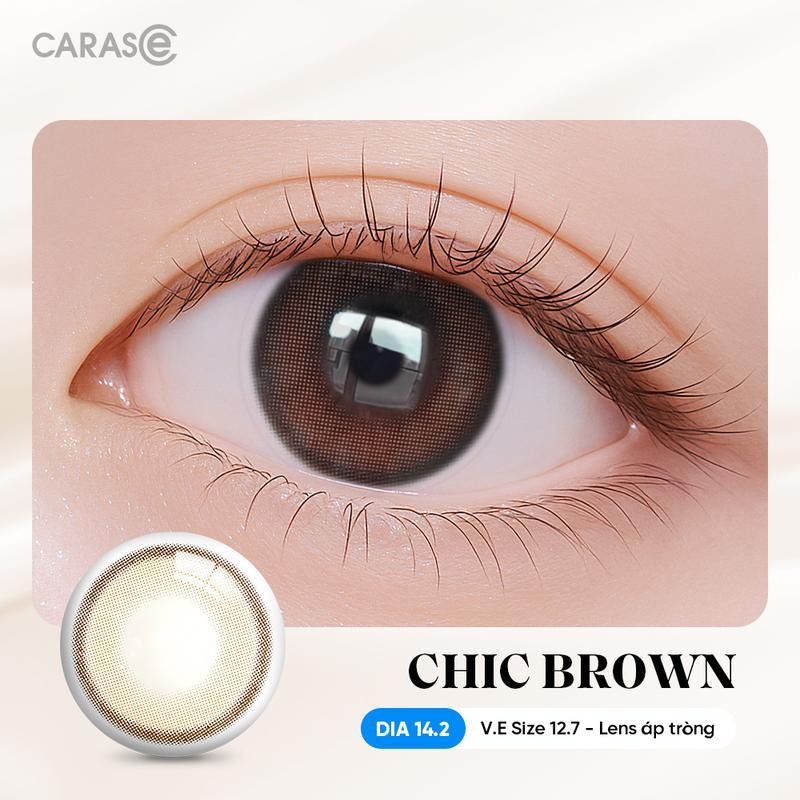 [1 chiếc] BST Kính áp tròng khoá ẩm 8H 3 Tháng Nhiều Màu CARASE, Lens cận cực hot trend