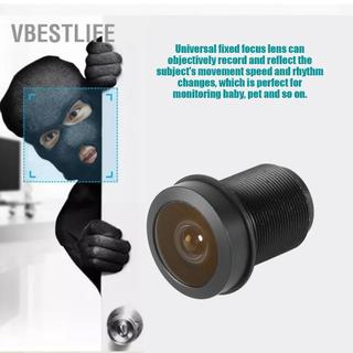 VBESTLIFE Giao diện chủ đề tiêu chuẩn Ống kính mắt cá 180 ° 1.44mm 1/2.5 Góc rộng 5MP HD cho Camera giám sát CCTV