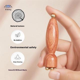 ELBBKG pod Beauty Brass & Rosewood Facial Gua Sha Tool Eye Relaxation Spot Meridians Acupoint Massage cầm tay mới
