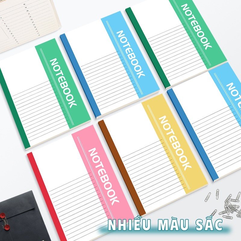 Sổ Tay Học Sinh 60 Trang Kẻ Ngang – Thiết Kế Nhỏ Gọn Hiện Đại, Dễ Dùng Cho Mọi Đối Tượng, Giá Cả Phải Chăng