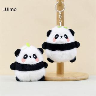 LUImo Nhồi Bông Gấu Trúc Móc Khóa Dễ Thương Gấu Trúc Móc Khóa Cảm Ứng Mềm Mại Sang Trọng Móc Khóa Túi Mặt Dây Chuyền Phụ Kiện Nội Thất Cho Ví Túi SBS