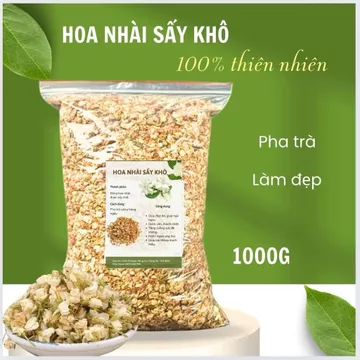 Hoa nhài sấy khô thơm ngon pha trà, giúp an thần, ngủ ngon, đẹp da 1000G Nước Trà Tea