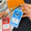 2026 Phong Cách Mới Boarding Pass Móc Khóa Thời Trang Bán Chạy Túi Mặt Dây Chuyền