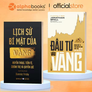 Sách - Lẻ/Combo: Lịch Sử Bí Mật Của Vàng + Đầu Tư Vào Vàng