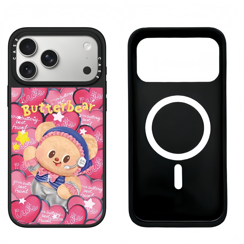 Ốp Điện Thoại Gương Gấu Dreaming Từ Tính Cho IPhone 17 Pro Max 17 16 15 14 13 12 11 Vỏ Bảo Vệ Chống Sốc