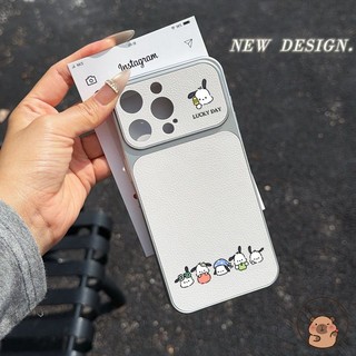 Dành Cho OPPO Find X9 X8 X8S X7 X6 X5 F31 F29 F27 F25 F23 F21 F21S F19 F19S F11 Pro Plus Ốp Điện Thoại Nhìn Lớn Cửa Sổ Da PU Chó Con Kem Hoa Hoạt Hình Vỏ