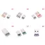 JCSYFAC Sạc Nhanh Type-C USB 65W 5A Đầu Nối Nam Hàn Với 5Pin PCB + Loại A Nam 6 Pin USB DIY Bộ Sạc Dữ Liệu OTG Mới