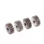 JCSYFAC 1 / 3 Cái 3MM 18 Răng Điện Khoan Phụ Kiện Điện Lithium Khoan Giảm Gear Cho Dụng Cụ Điện Mới