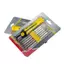 JCSYFAC 7 Chiếc Tua Vít Từ Tính Hình Đặc Biệt An Ninh Tamper Chống Khoan Mũi Lầu Năm Góc Torx Tua Vít Bit Đầu Phẳng Dụng Cụ Cầm Tay Mới