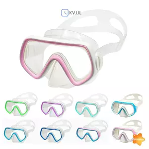Mặt nạ lặn Kính bơi chống nước Toàn cảnh HD dành cho người lớn Thanh niên Váy silicon chống sương mù có nắp mũi Thiết bị bơi lội mới