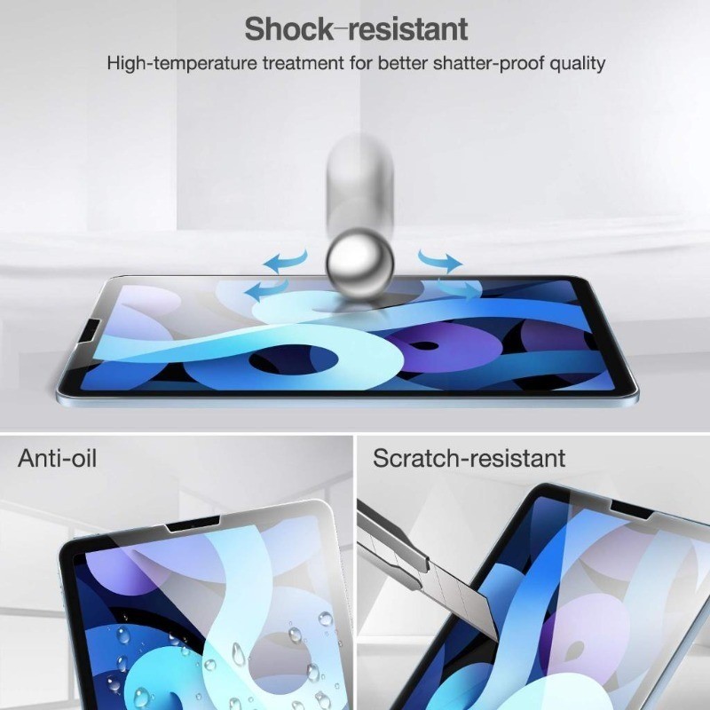 1-2 Chiếc Mờ Bảo Vệ Màn Hình Cho Huawei MatePad T10 T10s Air Mini SE 8.8 10.4 11.0 11.5 12.0 10.1 S X HD Trong Suốt 9H Độ Cứng Kính Cường Lực Phim