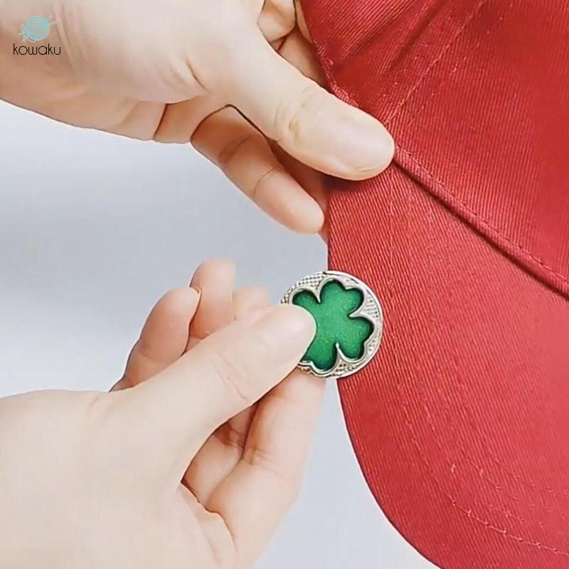 1 Máy Tính Bốn Lá Đánh Dấu Bóng Golf Đánh Dấu Kim Loại Bốn Lá Golf Phụ Kiện