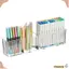 Hộp đựng bút đánh dấu CHEESELY, Hộp đựng bút Acrylic dính, Hộp đựng tủ trưng bày 3 ngăn dung tích lớn đa chức năng Tiết kiệm không gian