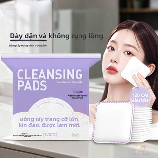 222 Miếng Miếng Miếng Lót Bông Trang Điểm Dày Hai Mặt Hai Mặt Không Trơn Trang Điểm Bông Miếng Tẩy Trang Trang Trang Điểm Tẩy Trang Tẩy Trang Tẩy Trang