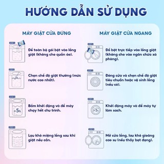 Bột vệ sinh lồng máy giặt TopGia, Combo 3 gói tẩy lồng giặt, khử mùi, làm sạch cặn bẩn, diệt khuẩn