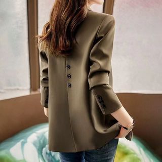 Thời trang nữ mới, áo khoác xuân thu thiết kế độc đáo cao cấp, dễ dàng phối đồ