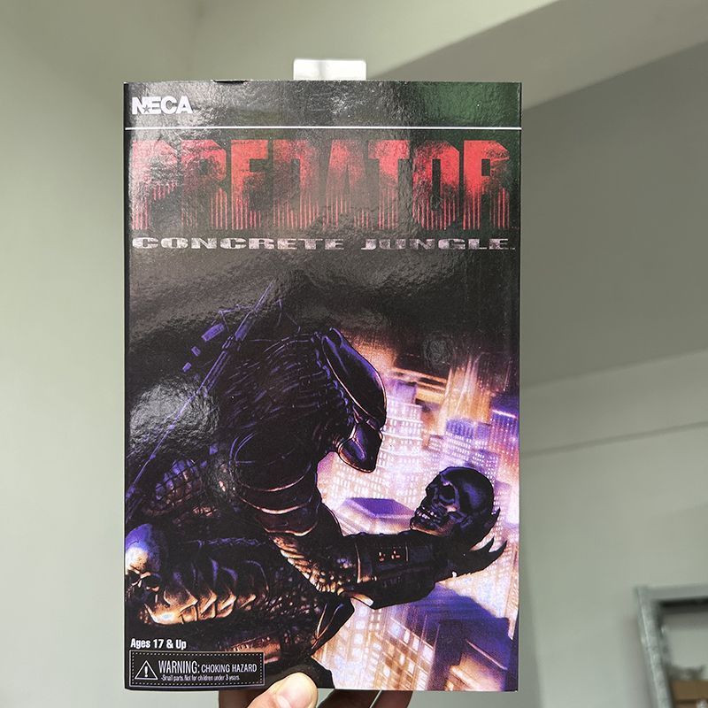 NECA Predator Scarface Shaxing Concrete Chief Clan Chief Kenner Mô hình di chuyển