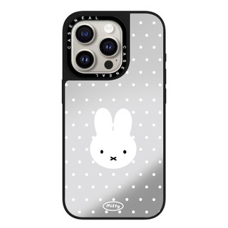 Ốp điện thoại trong suốt gương thỏ Miffy trắng CASENEAL Thích hợp cho iPhone 17ProMax 17pro 17 air 16promax 16 15promax 15 14promax 13 13promax Ốp lưng cứng chống rơi thời trang