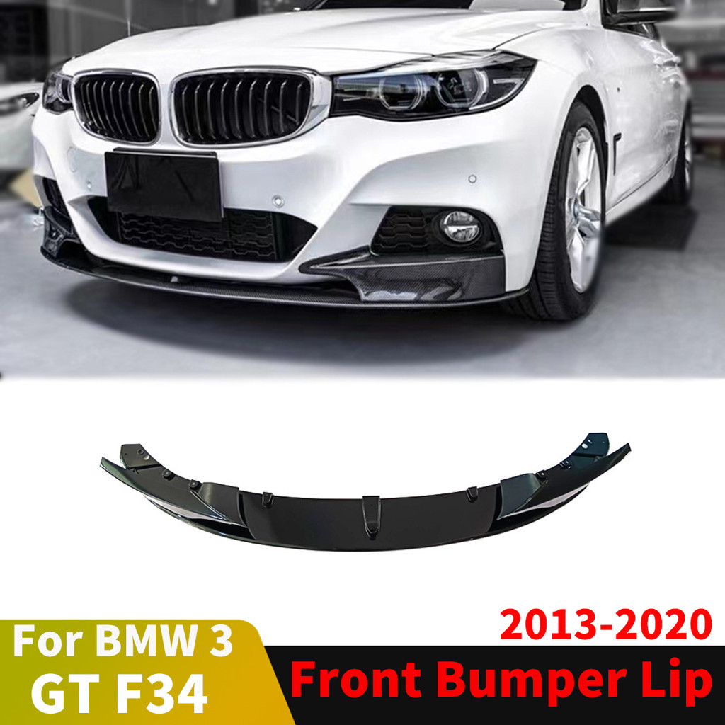 Bảo Vệ Trước Ốp Lưng Môi Chin Splitter Cho Xe BMW 3 Series GT F34 2013 2014 2015 2016 2017 2018 2019 2020 M Phiên Bản Thể Thao Air Dam Điều Chỉnh Phụ Kiện