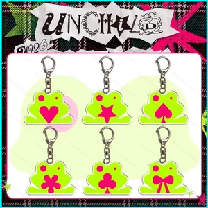 HK1 UNCHILD Acrylic Móc Khóa Ra Mắt Album Đơn We Are UNCHILD Mặt Dây Chuyền Yeeun Hoạt Hình Túi Phụ Kiện KH1