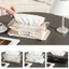 1 Hộp đựng khăn giấy tự động bật lên mới có giá đỡ khăn giấy Acrylic nâng lò xo cho bàn làm việc văn phòng tại nhà