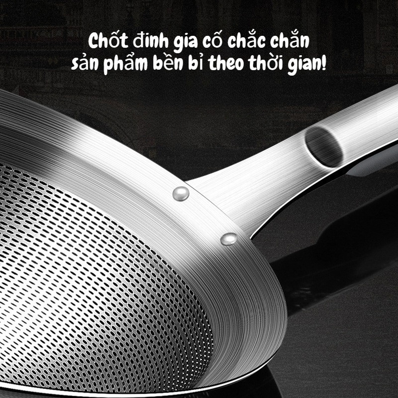 Rây Lọc Inox304 Vớt Inox Lưới Nhỏ Lọc đều Hoàn Toàn, Phù Hợp Mọi Nhu Cầu Sử Dụng 14/16/18cm