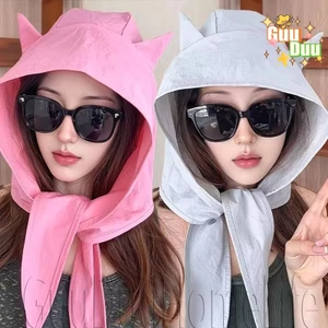 Mũ che nắng Summe - Mũ che nắng khô nhanh - Mũ khăn choàng thời trang - Phụ kiện trang phục ngoài trời - Mũ chống nắng - dành cho du lịch đi biển / Miễn phí vận chuyển