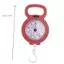 XUAN Con trỏ Mini Móc lò xo Cân câu cá di động Công suất 10kg Cân kỹ thuật số thực phẩm Cân hành lý Cân trọng lượng VN