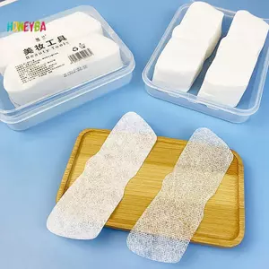< Honeyba > 200 Chiếc Miếng Lót Bông Mũi Dùng Một Lần Tự Làm Mặt nạ Mũi Dải Chăm Sóc Da Giấy Mỹ Phẩm Cotton Blahead Mũi Stier Đẹp