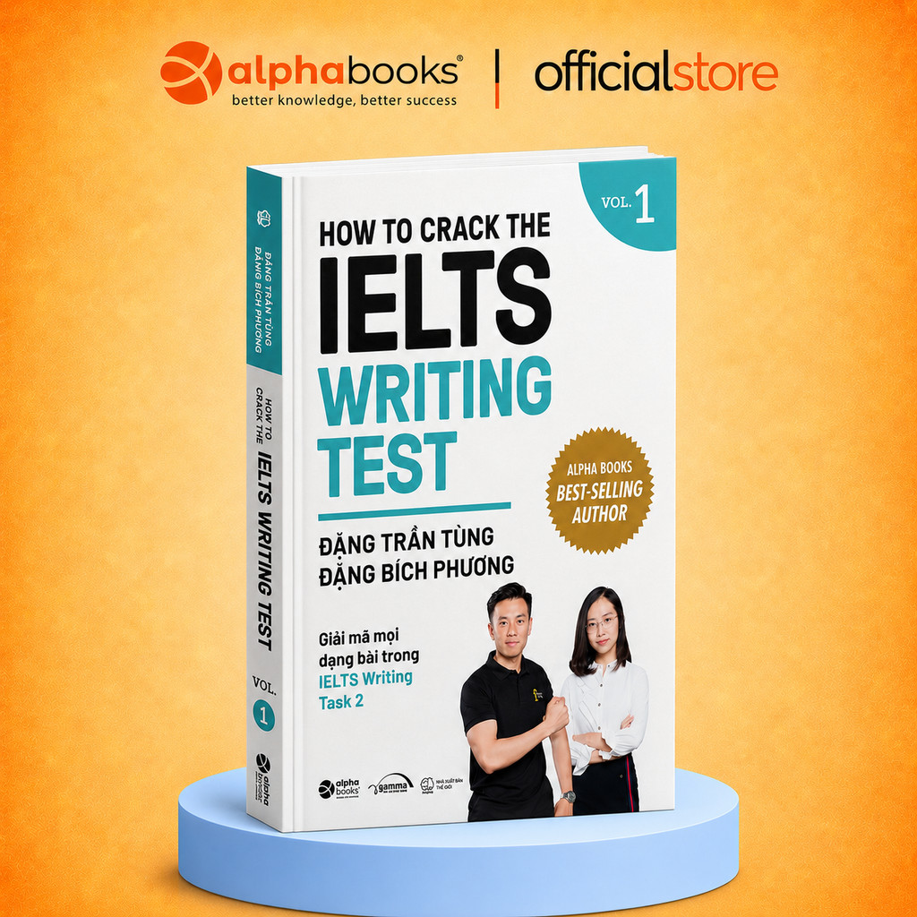 Sách – How To Crack The IELTS Writing Test Vol 1 – Kèm Lời Giải chi tiết  (Gamma Books)