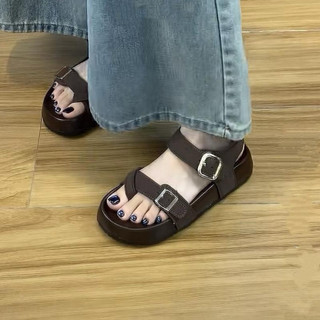 Quai Hậu Nữ IGU sỏ ngón  da mềm cao 3cm có khóa tăng giảm mũi tròn trẻ trung năng động.