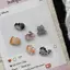 PNPIA- Sáng Tạo Bla Cat Kitty Nút 30 Bộ Chăn DIY Thêu Sò Và Phụ Kiện Trang Phục Trẻ Em