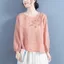 Áo thun Ma Nguyên Nữ Mùa Hè Mới Thời Trang Dáng Rộng Thêu Top Nữ