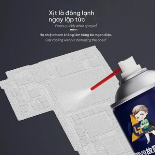 Blue Rui V9 chất dò lỗi chuyên nghiệp tìm điểm ngắn mạch, dò rò rỉ cực hiệu quả Test chập, Không để lại cặn