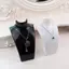 Luckyew Mannequin Bust Trang Sức Hiển Thị Ra Nelace Hiển Thị Giá Đỡ Trang Sức Tổ Chức Cho Bông Tai / Bông Tai Đứng Nelace Dây Xích TQ