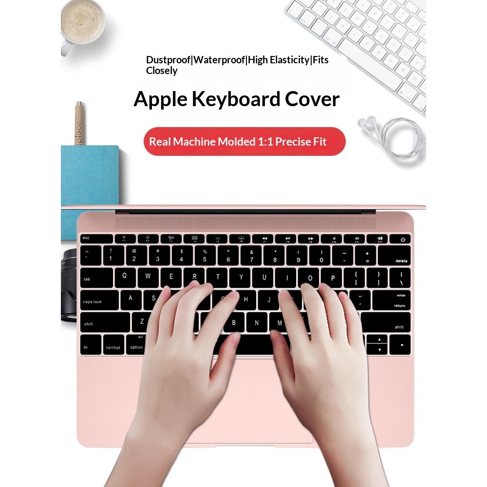 Tấm Phủ Bàn Phím Silicon MacBook 12 inch Pro 13 Chống Bụi, Nước | KTAP - World of decals