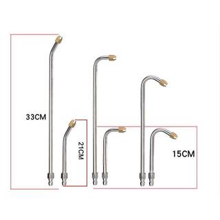 [KJ] 25°/90° Súng nước công suất cao 1 / 4 "Cây đũa phép mở rộng vòi phun hình chữ U [Mới]