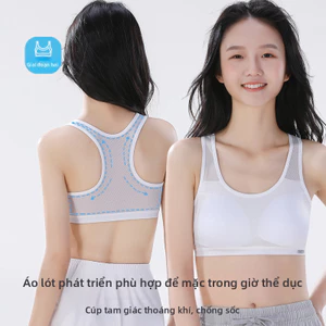 Thích hợp cho bé gái, học sinh trung học, áo ngực mỏng thoáng khí cho bé gái