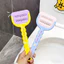 Bàn chải làm sạch khoảng cách tay cầm dài mới Dụng cụ cạo góc nhà vệ sinh đa chức năng