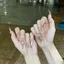 Làm Móng Tay Nguyên Chất Làm Móng Tay Đeo Móng Tay Giữa Chiều Dài Cao Cấp Pure Desire Phong Cách Nhẹ Sang Trọng Làm Trắng Da Học Sinh Pháp Tùy Chỉnh