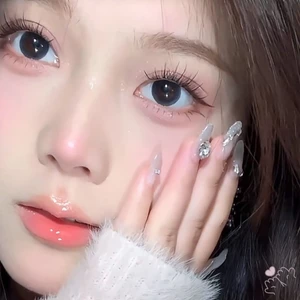 Lông mi giả tự nhiên Cụm C Curl Sợi nhẹ để chụp ảnh hàng ngày và không cần keo