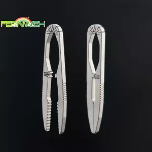 Kẹp hợp kim titan Mini Titan s Kẹp hợp kim titan nhỏ Di động s Nipper Công cụ nhà thơ ngoài trời [MỚI]