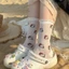 Tất lưới Kawaii Hello Kitty & Bow, Tất mùa hè thoáng khí cho bé gái