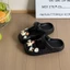 Mặc ngoài mùa hè Mary Jane Giày ba lê thoáng khí chống trượt dành cho nữ Dép xỏ ngón chân dễ thương eva Deod đế dày