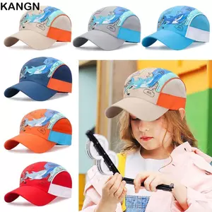 Mũ chống nắng KANGN, Mũ bóng chày trẻ em in hình hoạt hình lưới, thoáng khí thông thường có thể điều chỉnh nhanh khô cho trẻ em Mũ Snapback