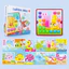 < Pluscloth > Đồ chơi xếp hình bảng chữ cái khảm đầy màu sắc dành cho trẻ mới biết đi Nút học sớm Bộ nghệ thuật Trò chơi giáo dục cho trẻ em 3 tuổi Hoạt động phát triển trí não vui nhộn Thiết kế độc đáo Pegboard Ki